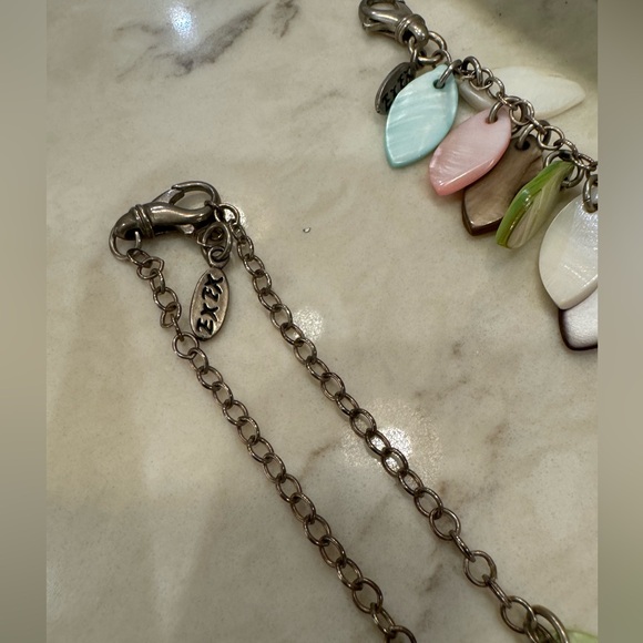 Like new MOP bead charm set (earrings/necklace/bracelet) pastels EXEX - Picture 7 of 8